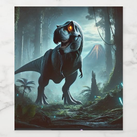 Wandklok Wijn Etiket (Enkel label)