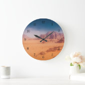 Wandklok woestijn Wadi Rum (Huis)