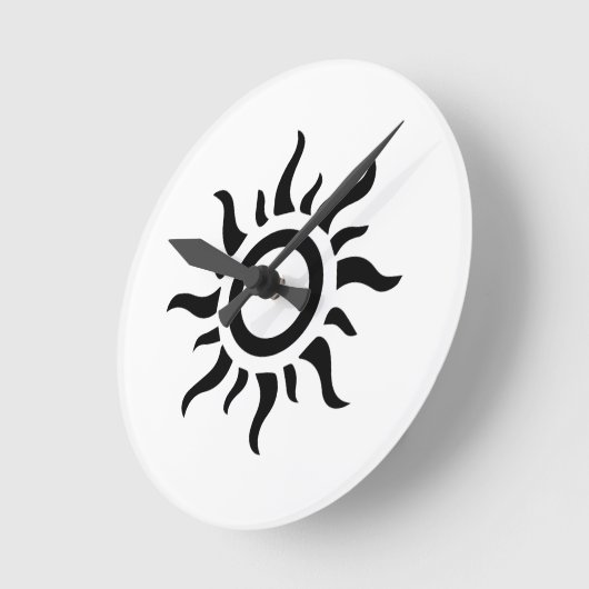 Wandklok - Zon (Hoek)