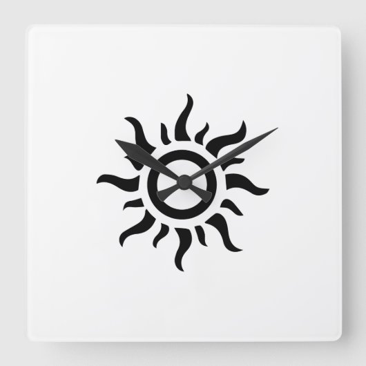 Wandklok - Zon (Voorkant)