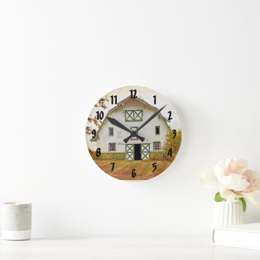 Wandklok Zonnebarnland Rustige Veldhay St (Huis)