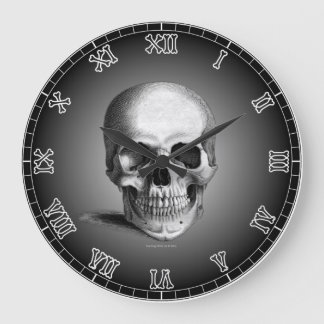 Wandklokken Botten Skeletspieren Gothic