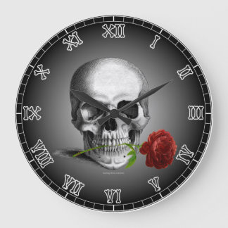 Wandklokken Gothisch Roos Skeletcijfers
