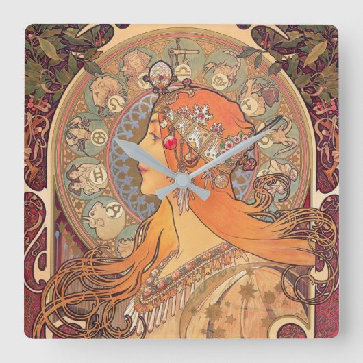 Wandklokken - Kunstillustratie (Voorkant)