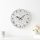 Wandklokken - Lente Zomer Wilde Bloemen (Huis)