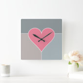 Wandklokken van het heart Patroon (Huis)