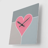 Wandklokken van het heart Patroon (Hoek)