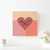 Wandklokken van het heart Patroon (Huis)