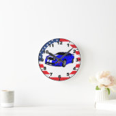 Wandklokken van het ontwerp van de wand van de koo (Huis)