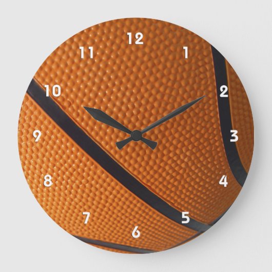 Wandklokken voor Basketball (Voorkant)