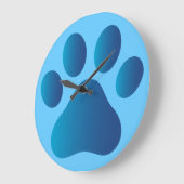Wandklokket Kat Paw Grote Klok (Hoek)