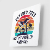 Wandklokkoppeling Vierkante Klok (Hoek)