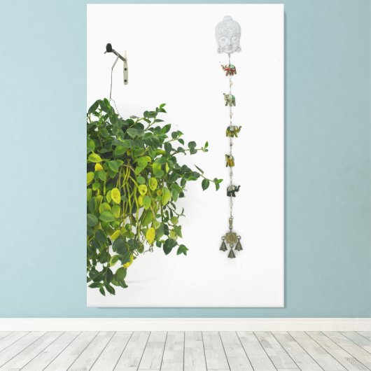 wandkunst canvas afdruk (Insitu (Houten vloer))