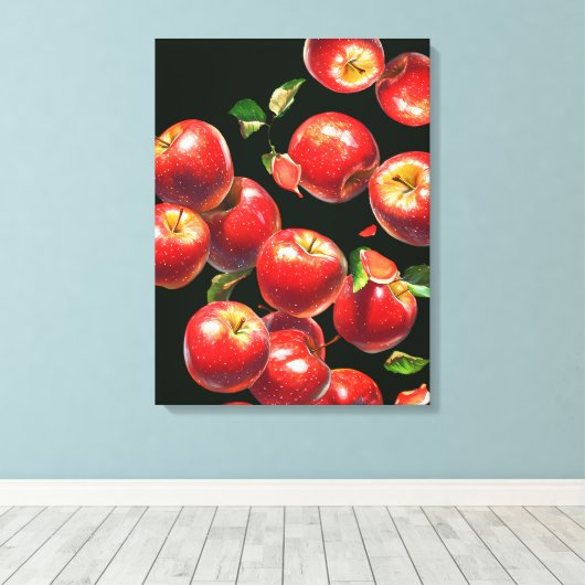 wandkunst canvas afdruk (Insitu (Houten vloer))