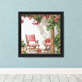 wandkunst canvas afdruk (Insitu (Houten vloer))