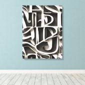 wandkunst canvas afdruk (Insitu (Houten vloer))