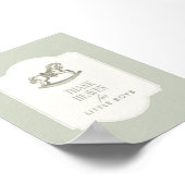 Wandkunst 'Dank de hemel voor kleine jongens' Poster (Hoek)