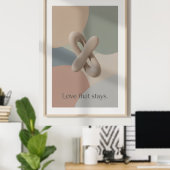 Wandkunst - Eeuwige Liefde Poster (Thuiskantoor)
