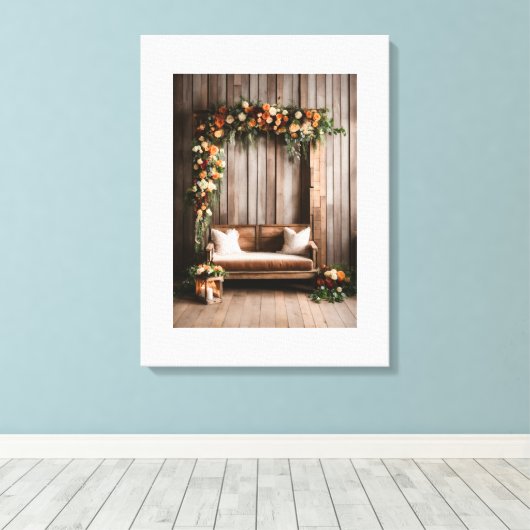 Wandkunst & inrichting canvas afdruk (Insitu (Houten vloer))