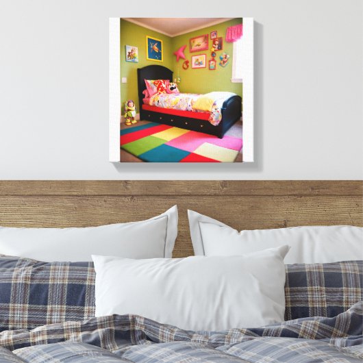 Wandkunst & inrichting canvas afdruk (Insitu (Slaapkamer))