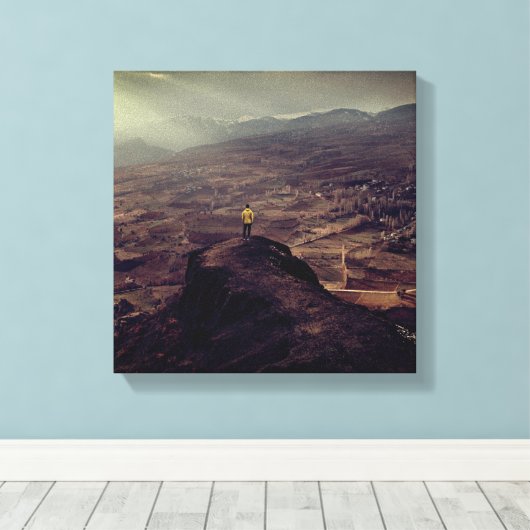 Wandkunst & inrichting > Galerij Kunst > Canvas Ar (Insitu (Houten vloer))