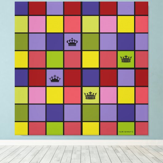 Wandkunst & inrichting > Galerij Kunst > Canvas Ar (Insitu (Houten vloer))