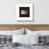 Wandkunst & inrichting > Galerij Kunst > Canvas Ar (Insitu (Slaapkamer))