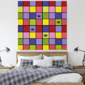 Wandkunst & inrichting > Galerij Kunst > Canvas Ar Afdruk (Insitu (Slaapkamer))