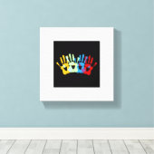 Wandkunst & inrichting > Galerij Kunst > Canvas Ar Afdruk (Insitu (Houten vloer))