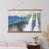 Wandkunst interieur decor hangend wandkleed (Slaapkamer)