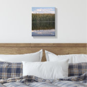 Wandkunst met reflecties canvas afdruk (Insitu (Slaapkamer))