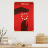 wandkunst Montreal Expo 67 Poster (Keuken)