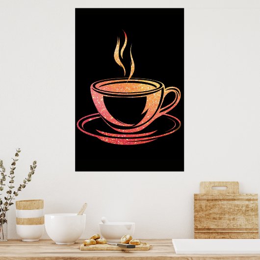 wandkunst poster (Keuken)