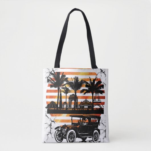 wandkunst tote bag (Voorkant)