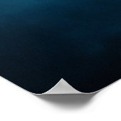 Wandkunst – Unieke wolk- en abstracte poster (Hoek)