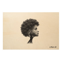 Wandkunst van veerkracht en gratie