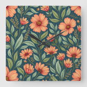 Wandkunstklokken Vierkante Klok (Voorkant)