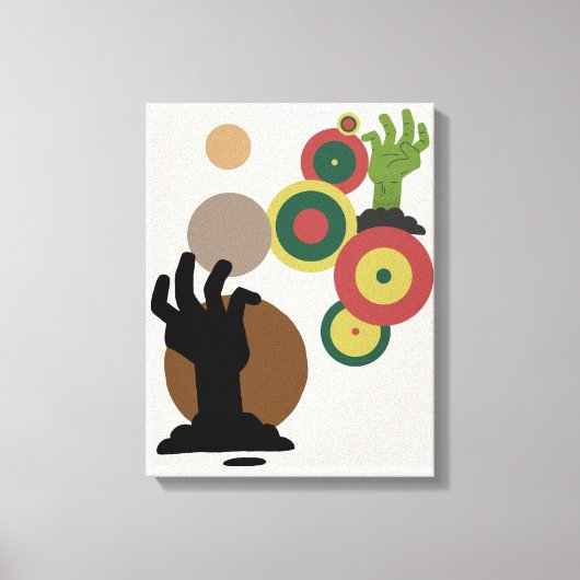 Wandkunstontwerp Canvas Afdruk (Voorkant)