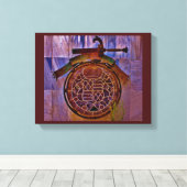 Wandkunstontwerp Canvas Afdruk (Insitu (Houten vloer))