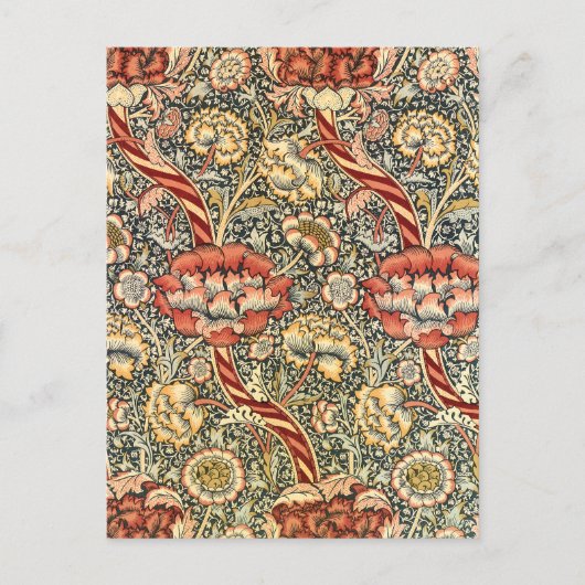 Wandle van William Morris,  Kunst voor textielkuns Briefkaart (Voorkant)