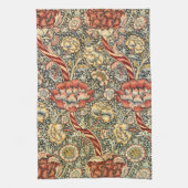 Wandle van William Morris,  Kunst voor textielkuns Theedoek (Verticaal)