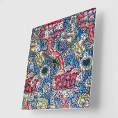 Wandle, William Morris Vierkante Klok (Hoek)