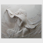 wandmuur3d-illusie 3d, achtergrond, kunst, muursch cadeaupapier (Vlak)