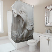 wandmuur3d-illusie 3d, achtergrond, kunst, muursch douchegordijn (In situ)