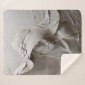 wandmuur3d-illusie 3d, achtergrond, kunst, muursch sherpa deken (Voorkant (horizontaal))