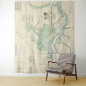 Wando River Upper Part nautische kaart 11526 Wandkleed (In situ)