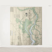 Wando River Upper Part nautische kaart 11526 Wandkleed (Voorkant)