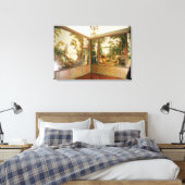 Wandpanelen, geverfd, in de Salon of Gille Canvas Afdruk (Insitu (Slaapkamer))