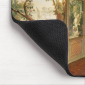 Wandpanelen, geverfd, in de Salon of Gille Muismat (Hoek)