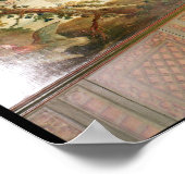 Wandpanelen, geverfd, in de Salon of Gille Poster (Hoek)